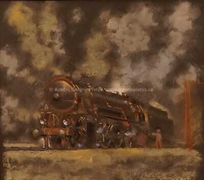  / Lokomotiva / Vilém  Kreibich