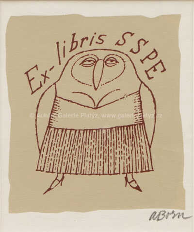  / Ex-libris / Adolf Born