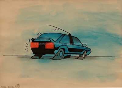  / Auto brzdí / Kája Saudek