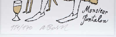  / Monsieur Pantalon / Adolf Born