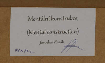  / Mentální konstrukce / Jaroslav Vlasák