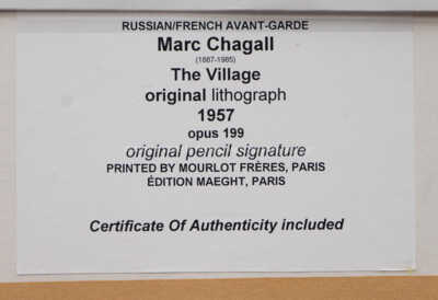  / The Village / Marc Chagall