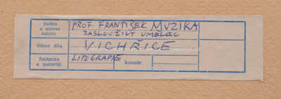  / Vichřice / František Muzika