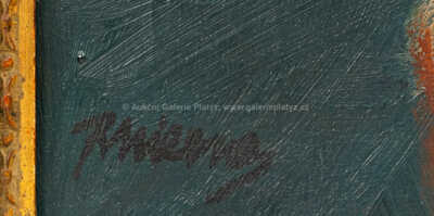  / Čtenářka / Richard Wiesner