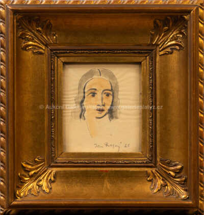 Jan Zrzavý - Ženský portrét