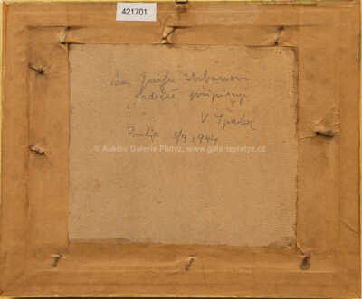  / Zátiší s jablky / Václav Špála