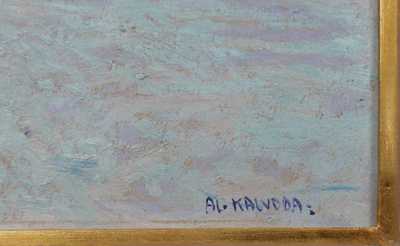  / Zasněžený statek / Alois Kalvoda