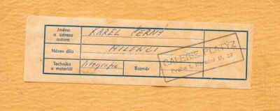  / Milenci / Karel Černý