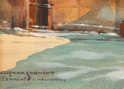  / Černá věž u Daliborky / Oskar Schmidt