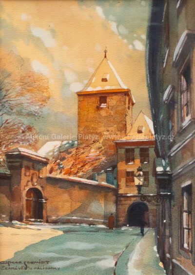  / Černá věž u Daliborky / Oskar Schmidt