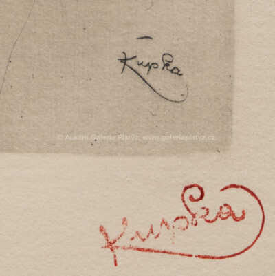  / Abstraktní kompozice / František Kupka