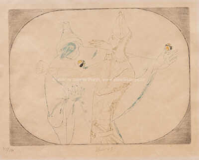  / Commedia dell arte I. / František  Tichý