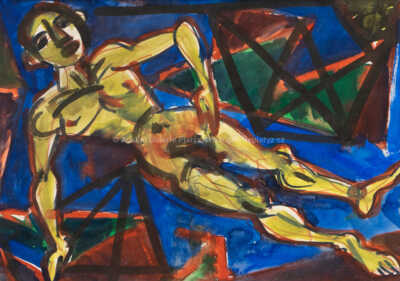  / Mužský akt / Jiří Načeradský