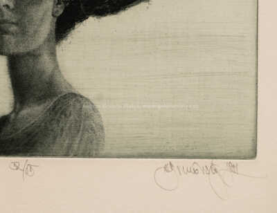  / Dáma v klobouku (Widow) / Albín Brunovský