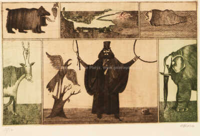  / Pozdrav Brehmovi / Adolf Born