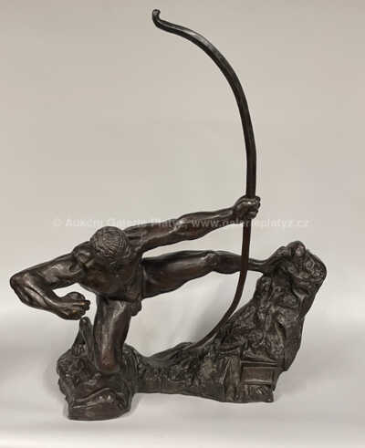 / Herakles lučištník / Émile-Antoine Bourdelle