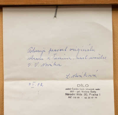  / Z Tunisu / Václav Vojtěch Novák