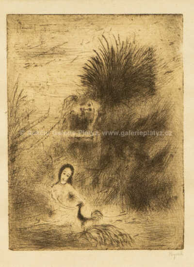  / Ruth a Booz I / Bohuslav Reynek