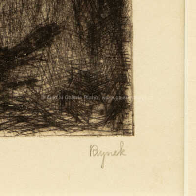  / Mezi dveřmi / Bohuslav Reynek