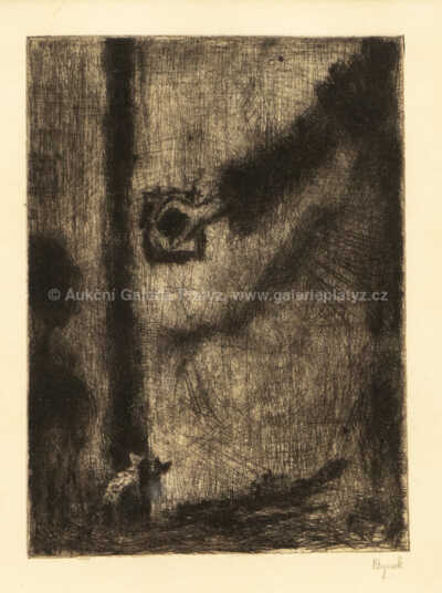  / Mezi dveřmi / Bohuslav Reynek