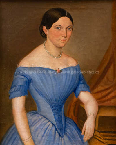  / Portrét mladé šlechtičny / Stanislav Kasparides