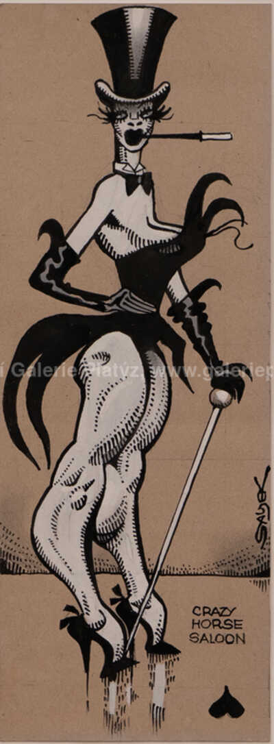  / Crazy Horse Saloon / Kája Saudek