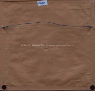  / Krajina s břízami / Ota Bubeníček