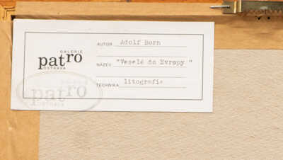  / Vesele do Evropy / Adolf Born