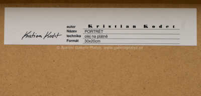  / Portrét / Kristian Kodet