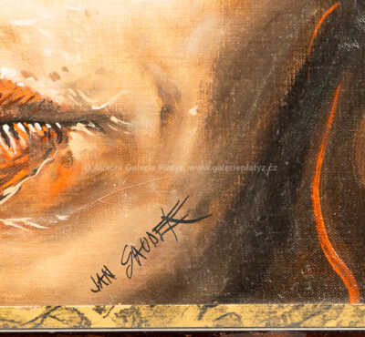  / Portrét Sáry / Jan Saudek