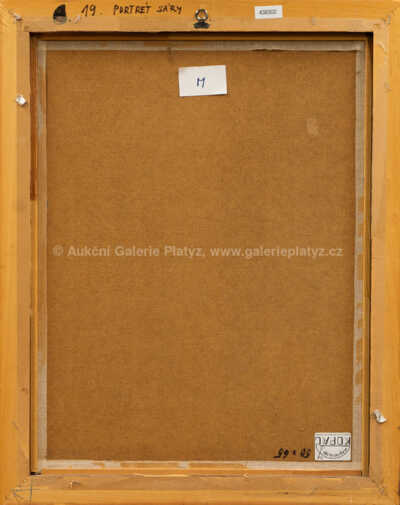  / Portrét Sáry / Jan Saudek
