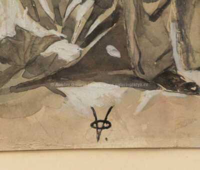  / V zahradnictví / Viktor Oliva