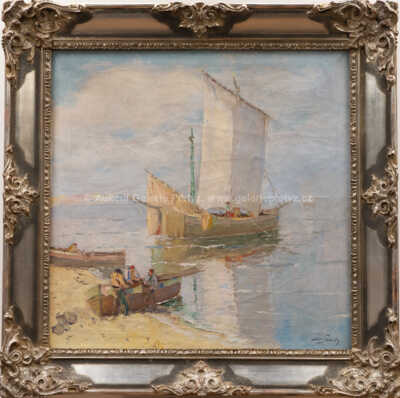 Josef  Svoboda - Bretaňští rybáři