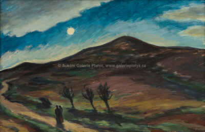  / Podvečerní procházka / Václav Rabas