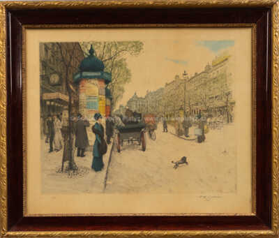 František Tavík Šimon - Pařížský boulevard