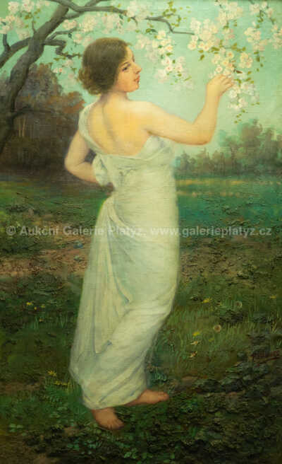  / Pod rozkvetlým stromem / František Klimeš