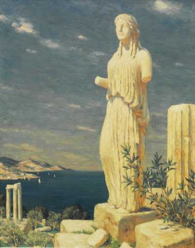  / Řecké ruiny / František Tavík Šimon