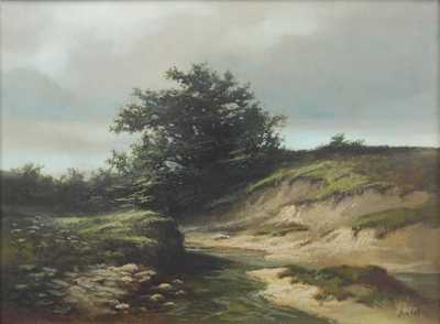  / Potůček v krajině / Luděk  Pešek