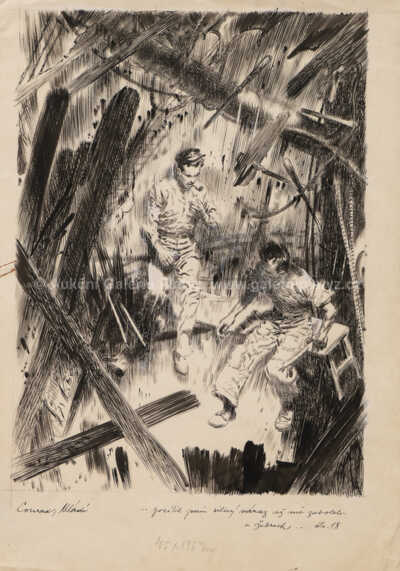  / Oheň pod palubou / Zdeněk Burian