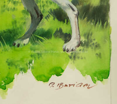  / Německý ohař / Zdeněk Burian