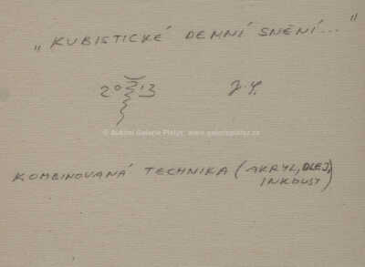  / Kubistické denní snění / J.S. Jaroslav Šolc