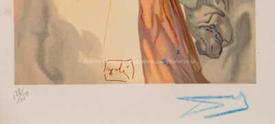  / Zjevení Krista - Zpěv 14 / Salvador Dalí