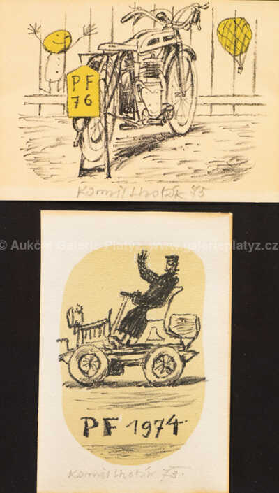  / Dvakrát PF Kamila Lhotáka / Kamil Lhoták