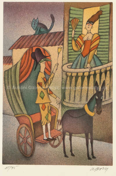  / Balkonová scéna / Adolf Born