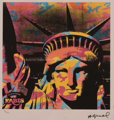  / Socha Svobody / Andy Warhol