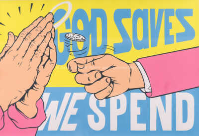 / God saves we spend / Pasta  Oner