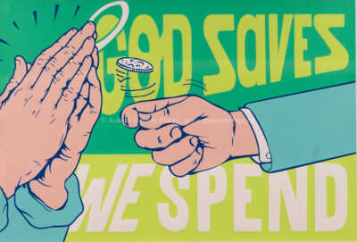  / God saves we spend / Pasta  Oner