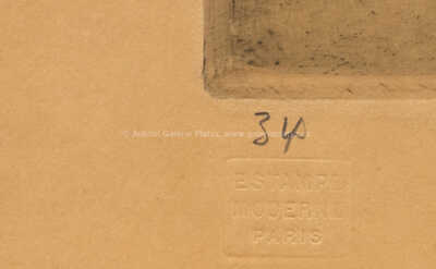  / Pařížský prodavač květin / František Tavík Šimon