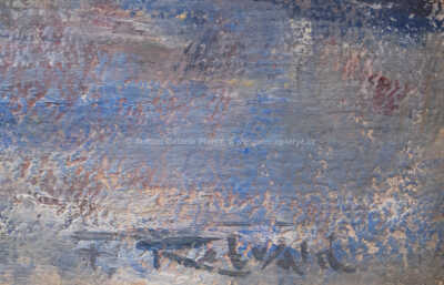  / Pohled od Karlova mostu / Ferdinand Kotvald