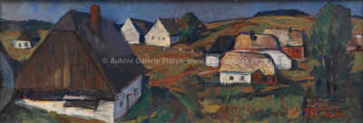  / Vesnická stavení / František Emler